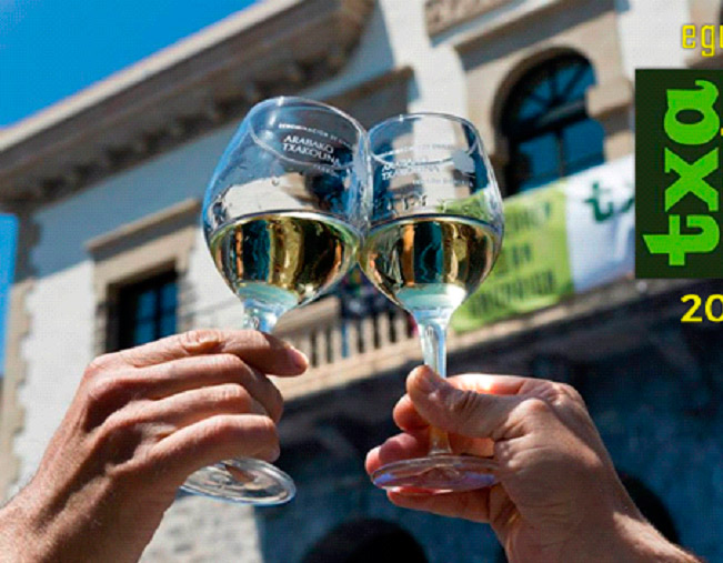 EL TXAKOLI ALAVÉS CELEBRA ESTE DOMINGO SU FIESTA EN AMURRIO CON UNA COSECHA DE RECORD